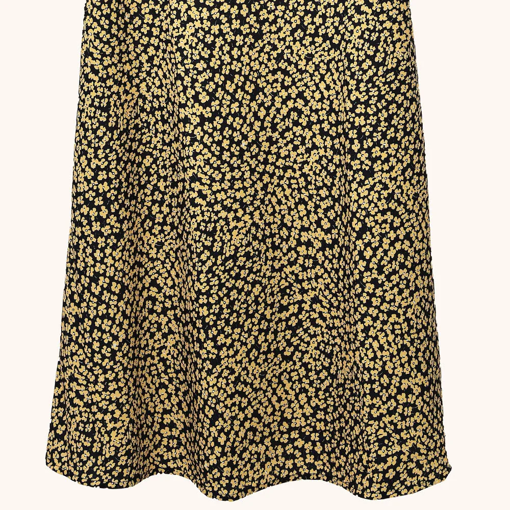 

Floral Women Sling Midi Dress 2020 Summer Sleeveless Sexy Slim Lace-up Spaghetti Strap Holiday Beach Long Dresses