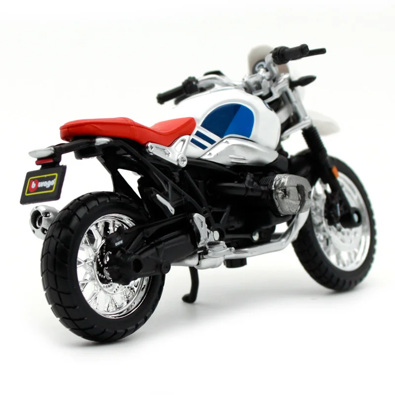 Bburago 1:18 BMW nineT Urban GS мотоцикл литье под давлением модель игрушки Новый в коробке