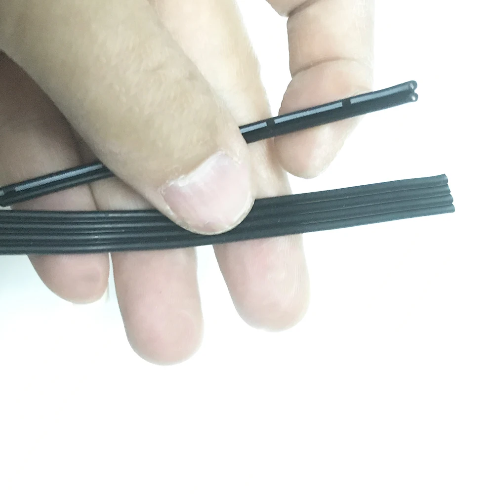 Параллельный шнур для 3d принтера ленточный кабель 22AWG силиконовый 2p 4p