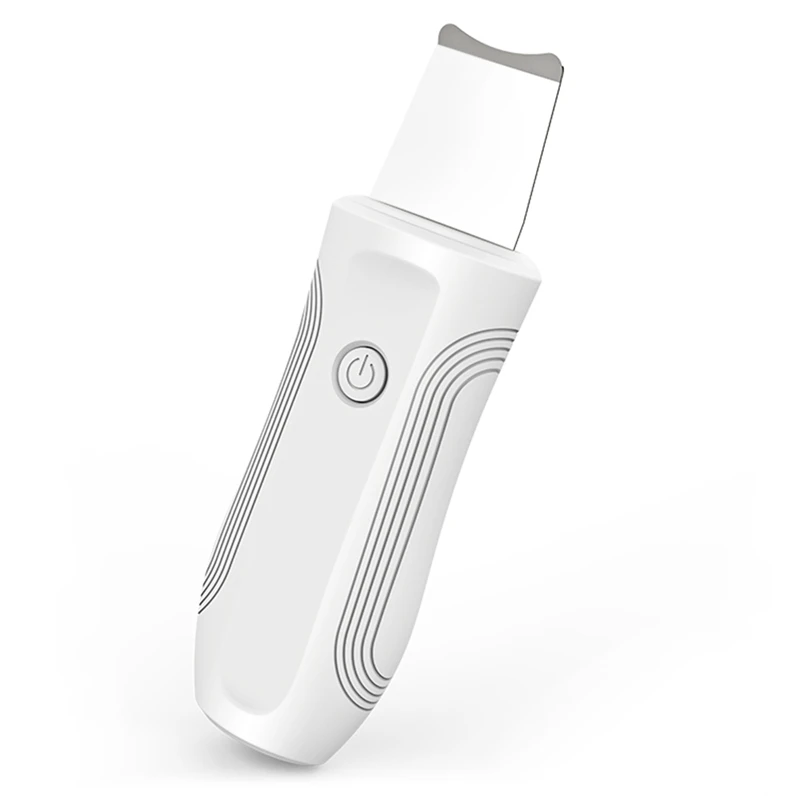 Professional Ultrasonic Facial Skin Scrubber Ion Deep Face Cleaning Peeling Rechargeable Care Device Beauty Instrument | Красота и