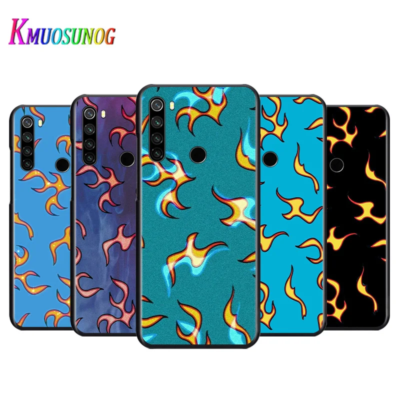 

Fashion Hot Flame Art For Xiaomi Redmi Note 4 4X 5 5A 6 7 8 8T 9S/T 10 10S 5G Global version Por Max Silicone Soft Phone Case