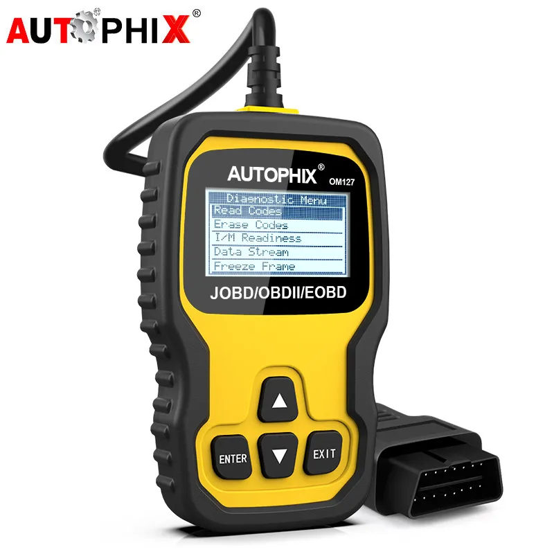 Автомобильный диагностический сканер Autophix OM127 Obd2 устройство для считывания