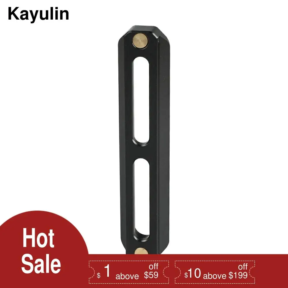 Kayulin Стандартный натовский рельсовый стержень 100 мм с пружинным штырьком для