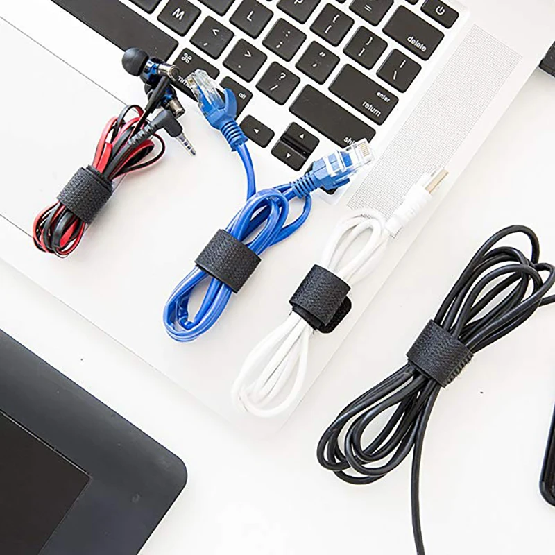 

New 20cm Magic Sticker Strap Nylon LiPo Battery Tie Strap Fastener Reusable Cable Wrap Buckle Hook Loop Fastener Cable 10pcs