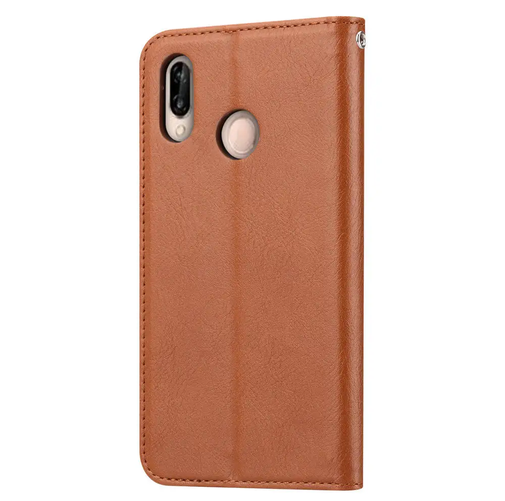 Роскошный чехол книжка для Xiaomi Redmi 7 Y3 S3 кожаный бумажник карт флип с подставкой