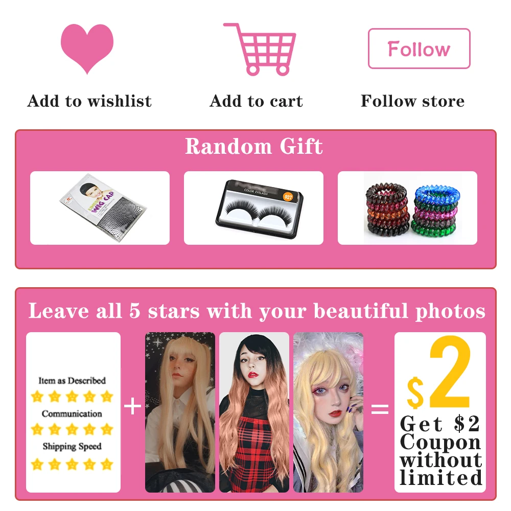 Синтетические парики фиолетового цвета для женщин Длинные Романтические