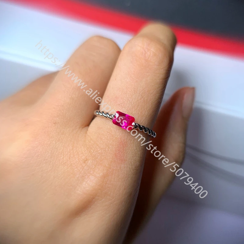 

Thin rectangle CZ Ring white gold plated cubic zircon jewelry Simple CZ Ring Simple Stackable Skinny Ring Anniversary gift
