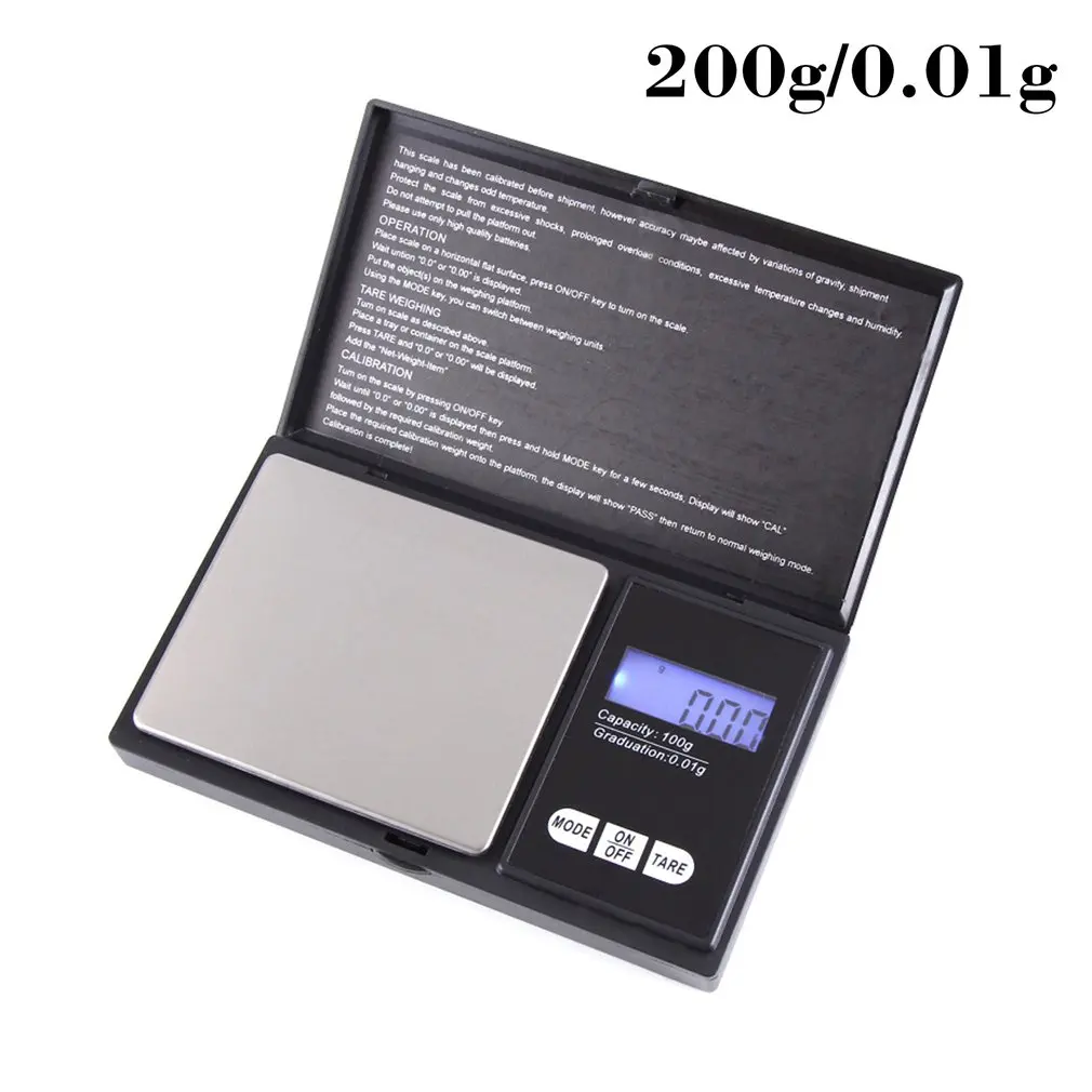 

5-Digit Lcd Backlight Screen Precision Mini Micro 0.01G Gold Balance Gram Scale Electronic Scale Jewelry Scale