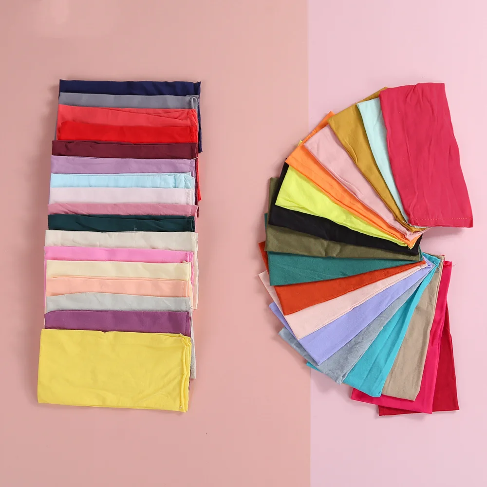 Handmade Accessories 35-color Stretch Nylon Cutting Flat Car Headband Thread 16*8cm Soft DIY | Мать и ребенок