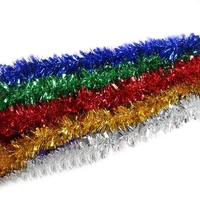 10striplot %e2%80%8bgarland ribbon christmas wedding color strips festive adorn plastic top garland christmas decoration supplies
