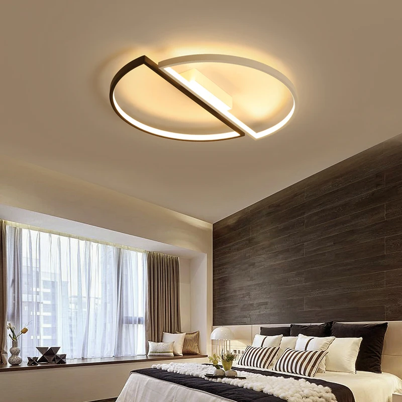 

Bedroom lamp modern minimalist led ceiling lamp warm creative round study ceiling lamp living room dining room balcony lamp