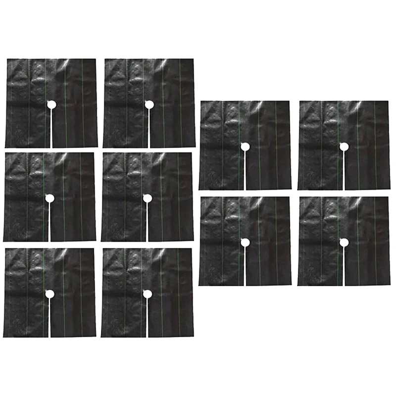 

10 шт., ткани-барьеры для сорняков, 100x100 см
