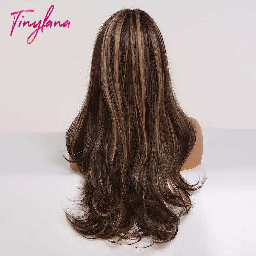 Парики для косплея женщин Синтетические длинные волнистые термостойкие волосы