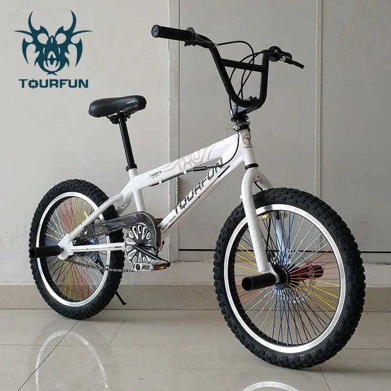 Bestellen 20-zoll Radfahren BMX Disc Bremse Durchführung Bike Phantasie Straße Bike Stunt Auto Erwachsene Extreme Sport Fahrrad Geschick Auto