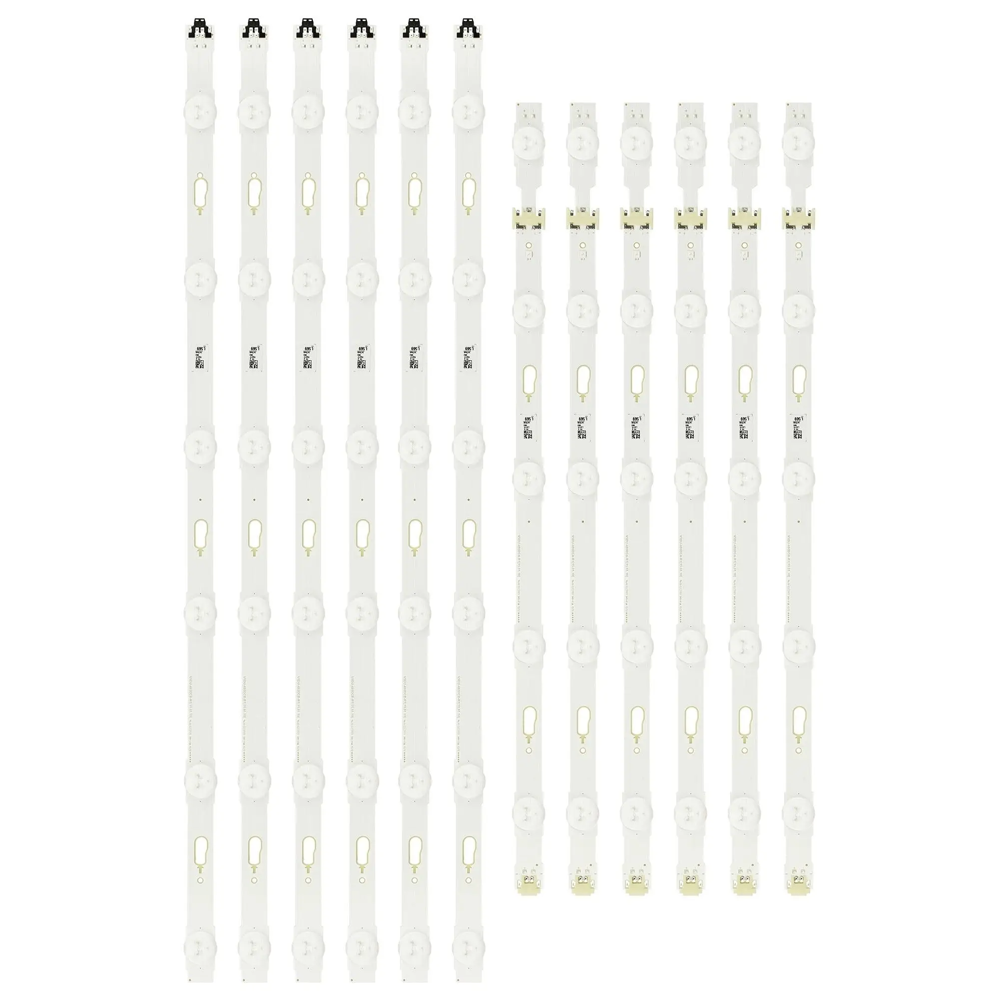 12 шт. Светодиодная лента для подсветки Sam sung UE48JU6470 UE48JU6465 UE48JU6650 UE48JU6750 UE48JU6670 UE48JU6670UXZF