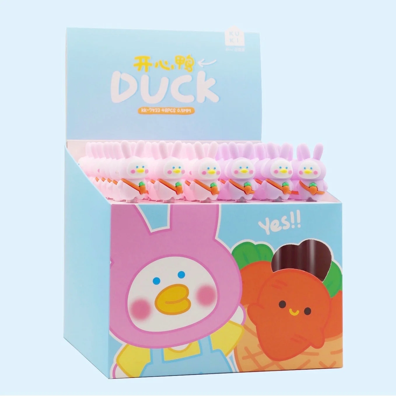 Счастливый кролик милый творческий карандаш канцелярские принадлежности милые