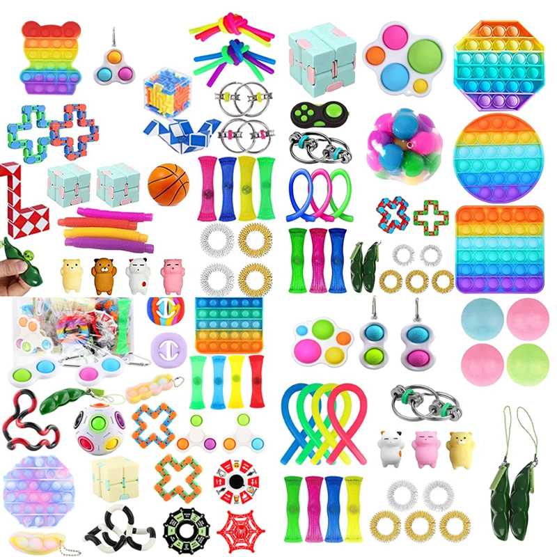 

Decompression Sensory Fidget Toy Set Stress Relief Toy For Kids Adult Squeeze Toys For Kids Adults Anxiety Relief Stress Toy