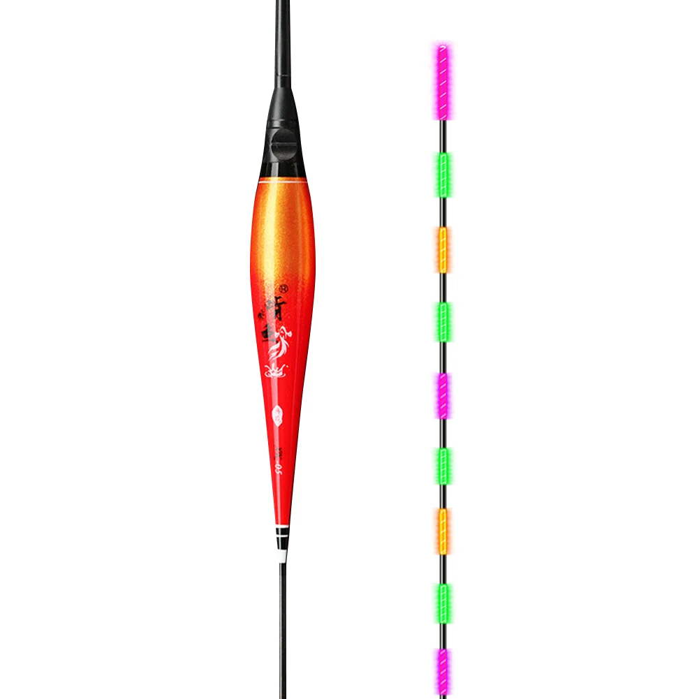 

Нано светящиеся электрические Рыболовные Поплавки, привлекательная приманка высокой чувствительности, 3 цвета с аккумуляторным поплавком,...