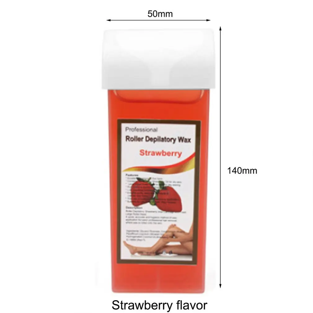 

100G Natural Formula Depilatory Wax Cartridge Heater Waxing Hair Removal Wax For Waxing Hair Removal Depilation Epilator