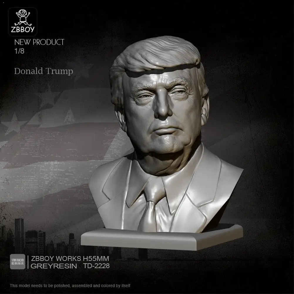 

Модель Фигурки Дональда Трампа Самосборная Td-2228 H55 мм бюст наборы из смолы для детей игрушки из смолы фигурки для взрослых 1/35 D4V5