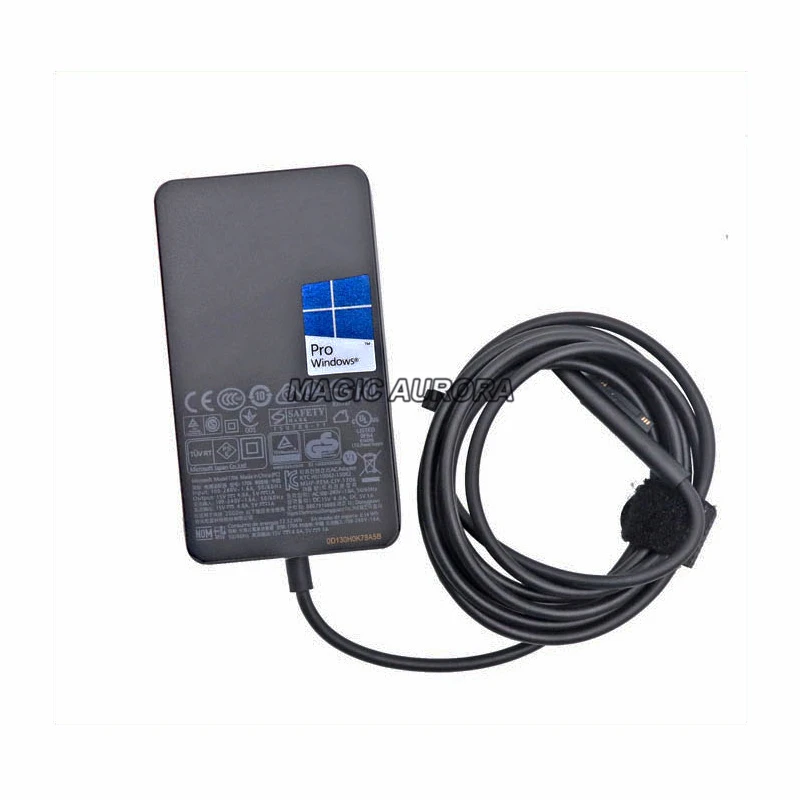 

Genuine For Microsoft surface book pro3 pro4 pro 5 pro 6 pro7 15V 4A 5V 1A DC Adapter Fast Charger 1706 Laptop Power Supply 65W