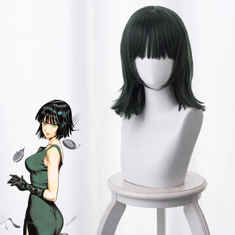 Парик для косплея Фубуки из аниме ONE PUNCH MAN термостойкий искусственный парик