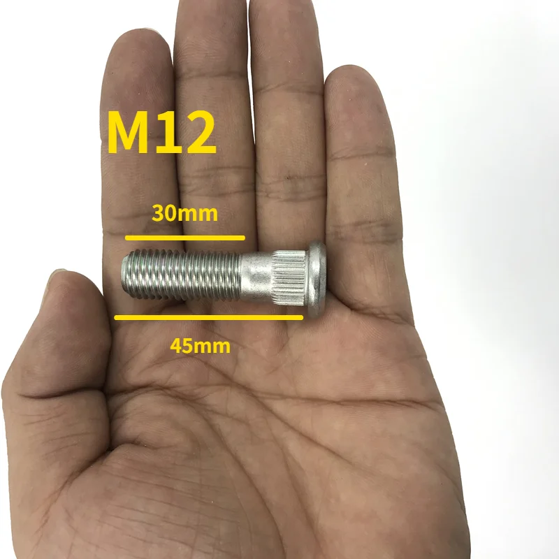 2pcs Genuine M12 Tyre Screw Nut Wheel Screws Nuts 51752-07000 For Hyundai IX25 IX35 Kia K2 K3 K4 K5 Sonata Elantra Verna | Автомобили и