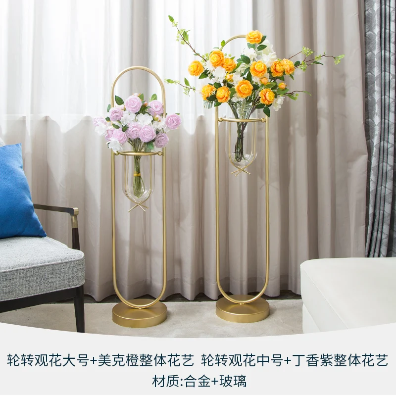 

Big Size Garden Vase Artificial Holder Outside Hydroponics Room Decoration Accessories Decoracion Salon Casa Home Decorations