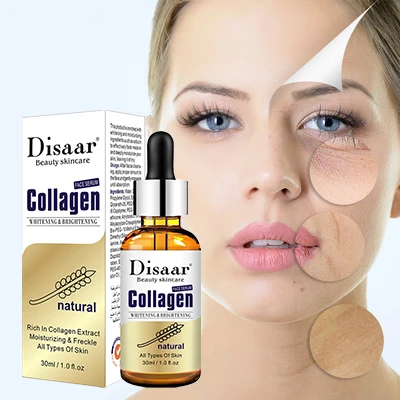 

Disaar Collagen Face Serum Anti-Aging Wrinkle Brighten Skin Colour Essence Lift Firming Whitening Moisturizing Repair Skin Care