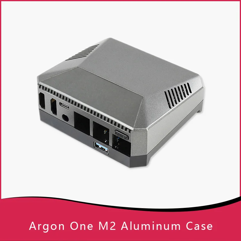 Raspberry Pi 4 металлический корпус ARGON ONE V2 M.2 NANOSOUND чехол HiFi Звук с