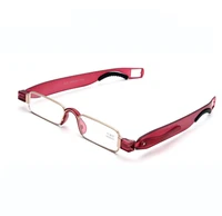luxury reading glasses women full rim portable foldable ultralight grace anti blu anti faitgue with case 1 1 5 2 2 5 3 to4