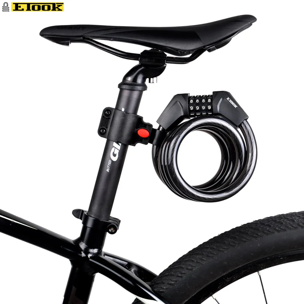 Easydo MTB E Bike Защита паролем замок 4 цифровой код Комбинации Велосипедные замки