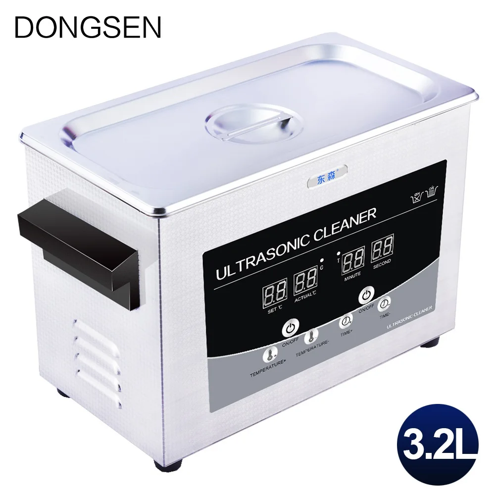 Ультразвуковой очиститель 3 л с тайром нагревателем украшение масло ржавчина