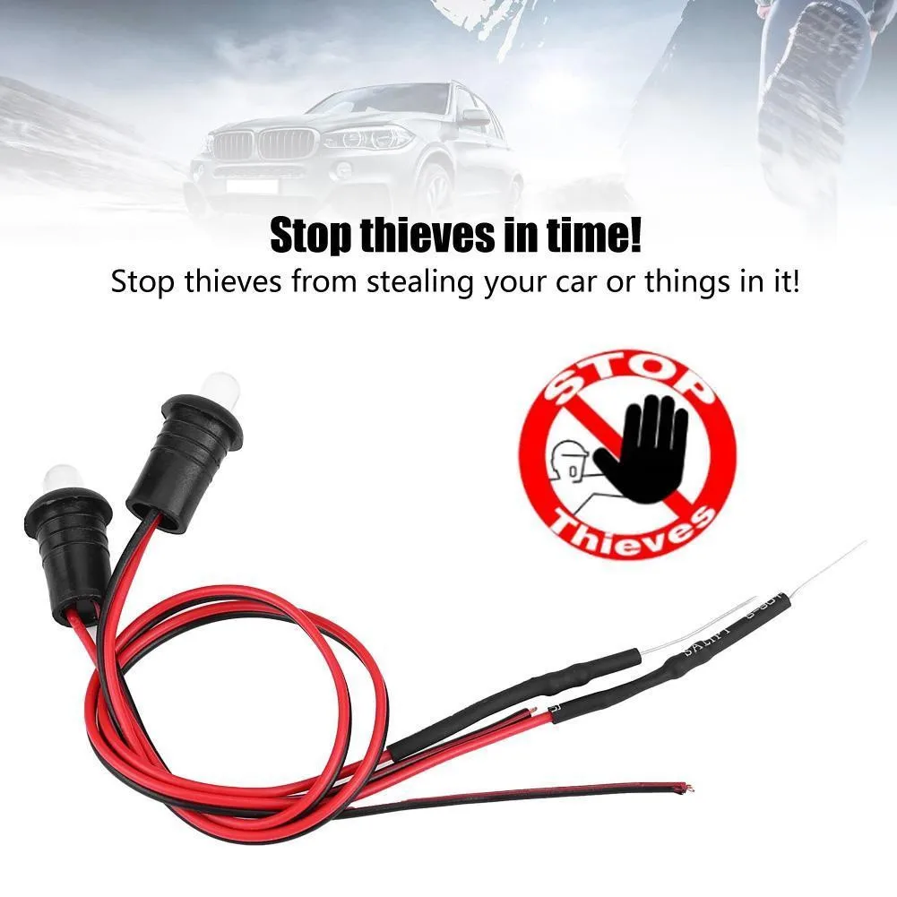 Автомобильный фальшивый светильник имитация фиктивной сигнализации 12 В |