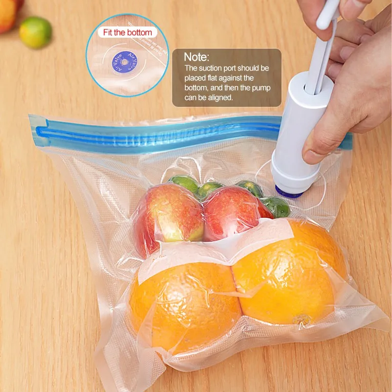 Вакуумный уплотнительный мешок для пищевых продуктов 5 шт. вакуумный пакет