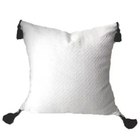 2022 morroco cushion cover decorative pillow case luxury simple white black geometric art home sofa chair coussin