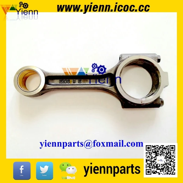 Шатун 4TNV106 4TNE106 для Yanmar 123900 23000 запасные части экскаваторы погрузчики детали