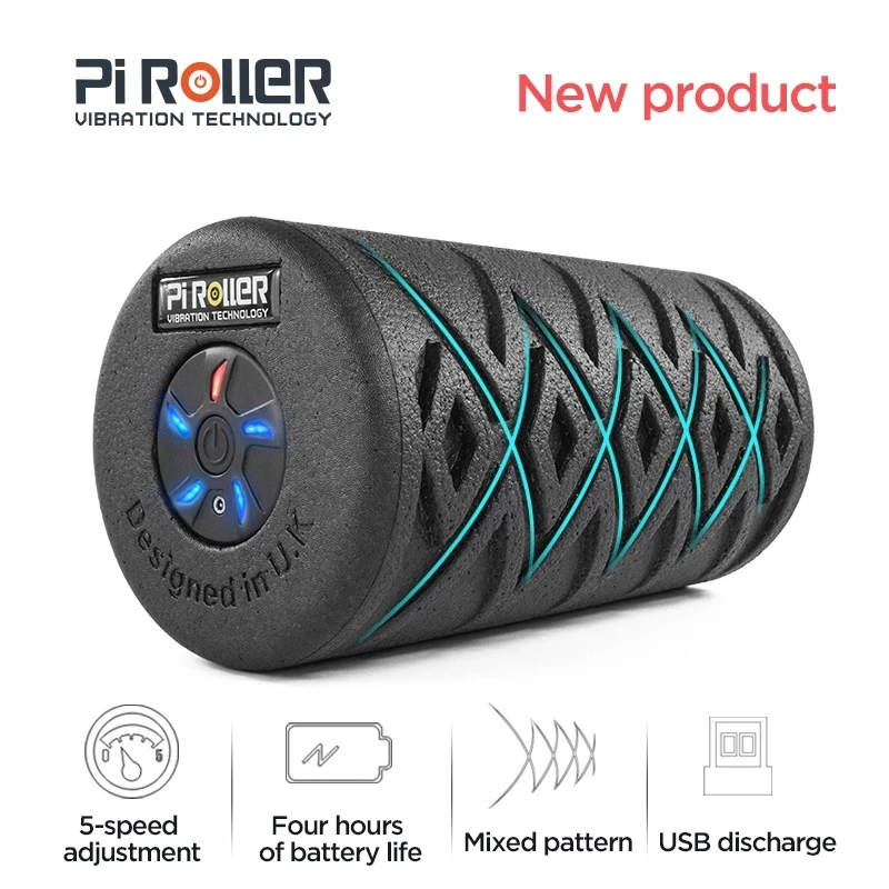 Beste Elektrische Trillingen Massage S Yoga Foam Roller Aanpassing Oplaadbare Stimulator Yoga Fitness Pijn Therapie Fitness Vormgeven