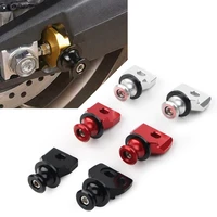 1 pair motorcycle chain adjustment bracket screws rocker reel slider for honda cb 650 rr 2014 2015 2016 2017 2018 cb650rr