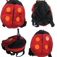 1pc ladybird baby carrier anti lost harness backpack for kids safety learning walk handbag children infant leashes bags