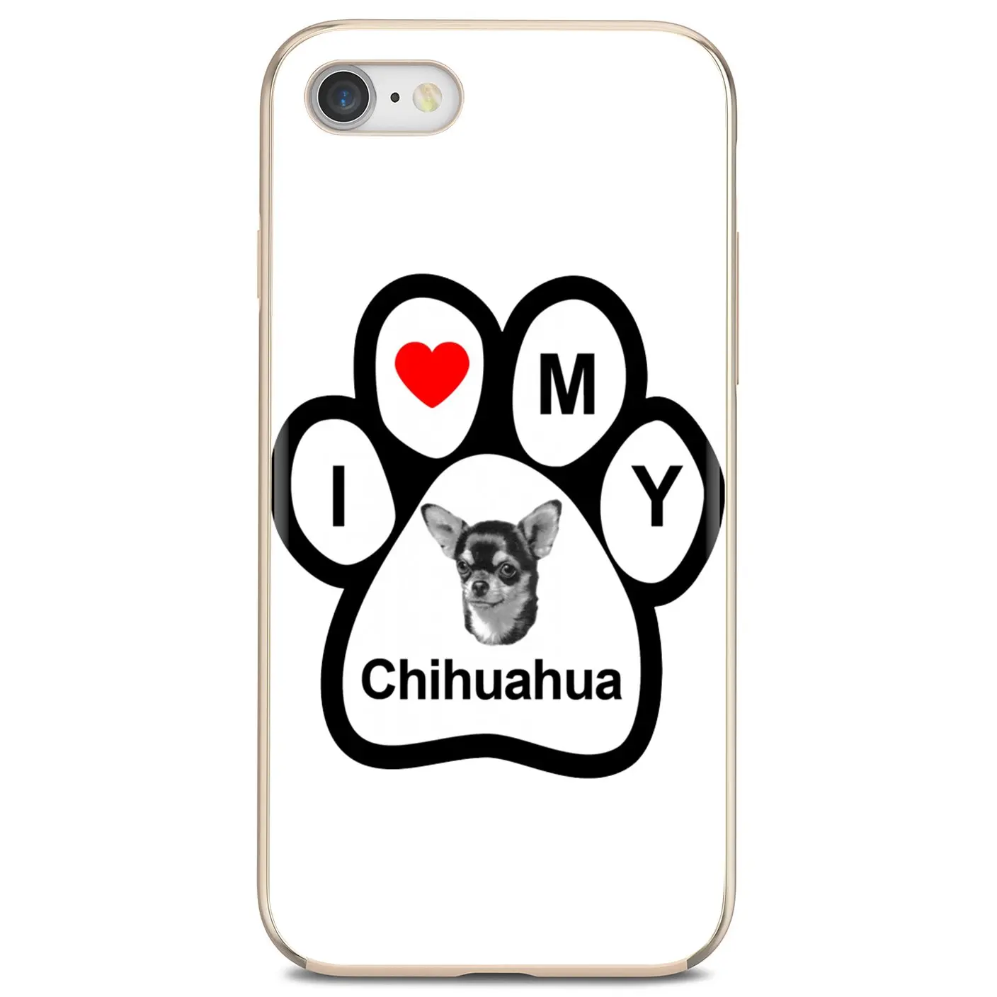 Силиконовый чехол для Samsung Galaxy J1 J2 J3 J4 J5 J6 J7 J8 Plus 2018 Prime 2015 2016 2017 дизайн I Love My Chihuahua Dog