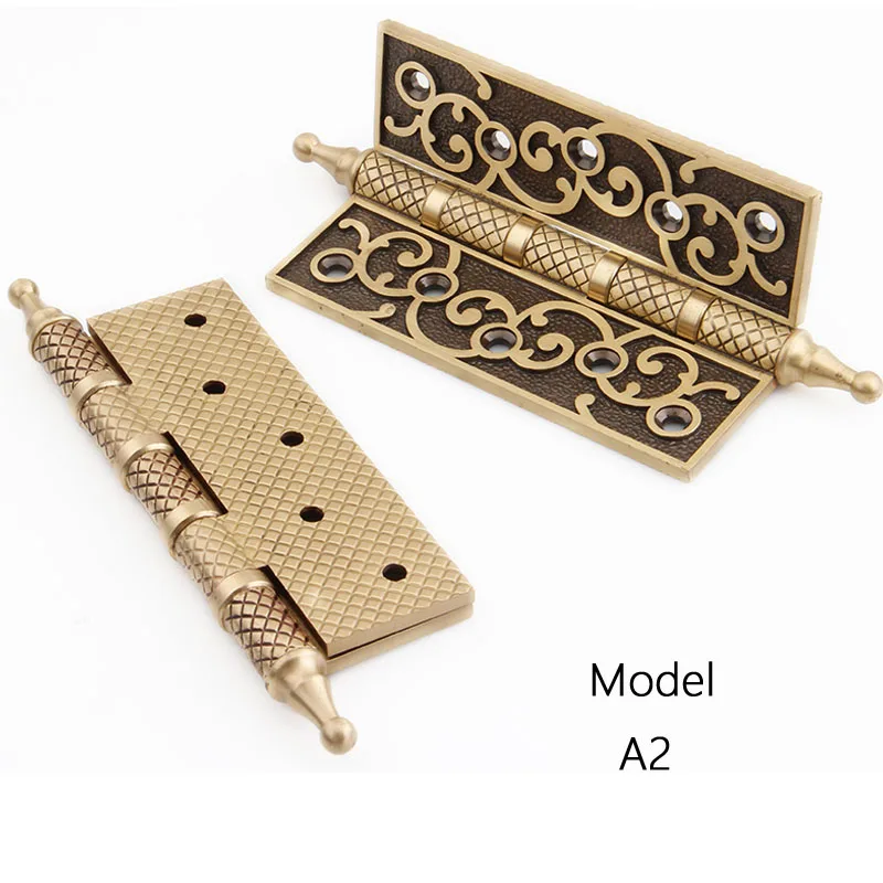 8-дюймовый латунный шарнир для домашней двери из твердой древесины универсальный