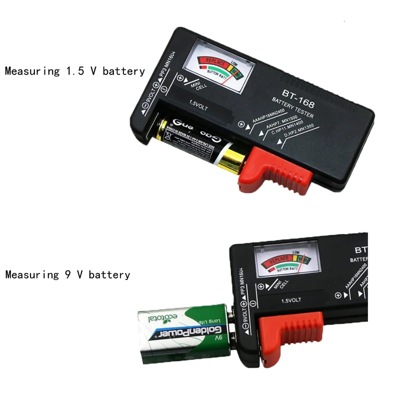 Портативный универсальный цифровой тестер емкости аккумулятора LAMEZIA напряжения