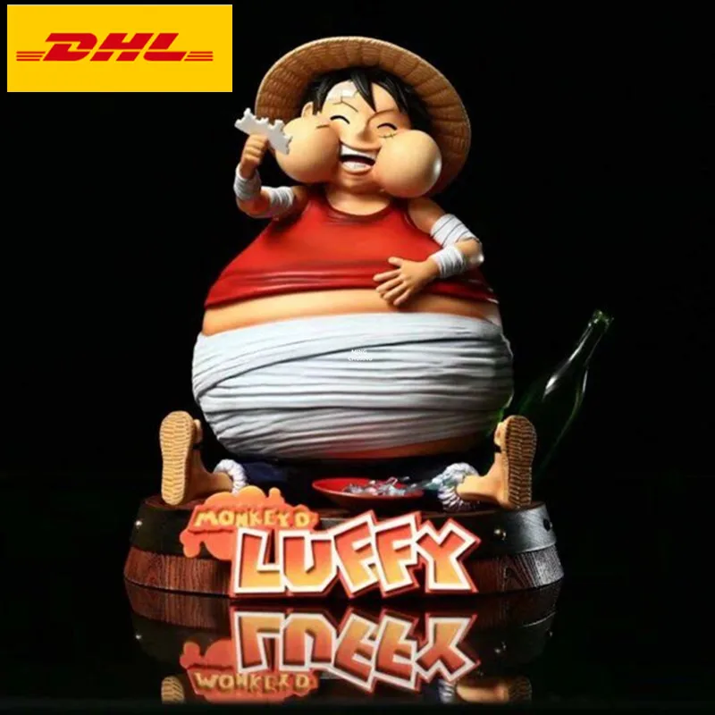 Статуэтка аниме Пираты 6 дюймов соломенная шляпа бюст толстый Луффи