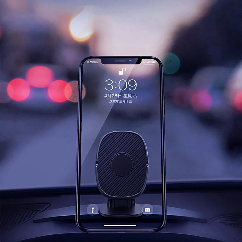 Магнитный автомобильный держатель для телефона с креплением на приборную панель