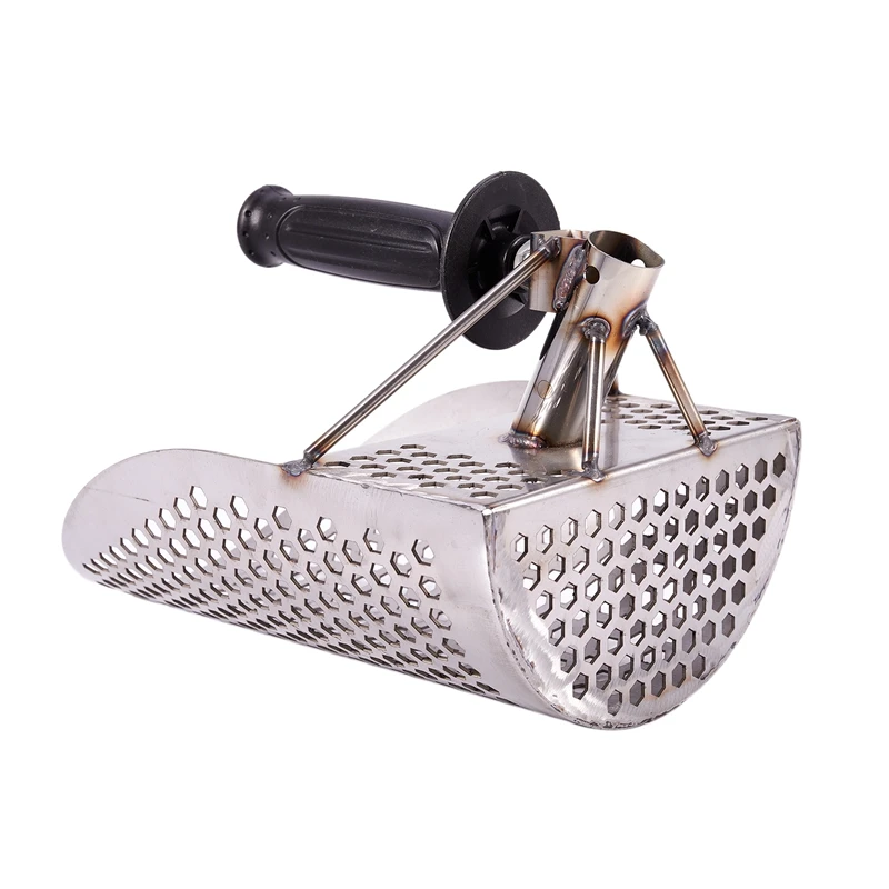 Песчаный ковш LBER для металлодетектора из нержавеющей стали с шестигранным