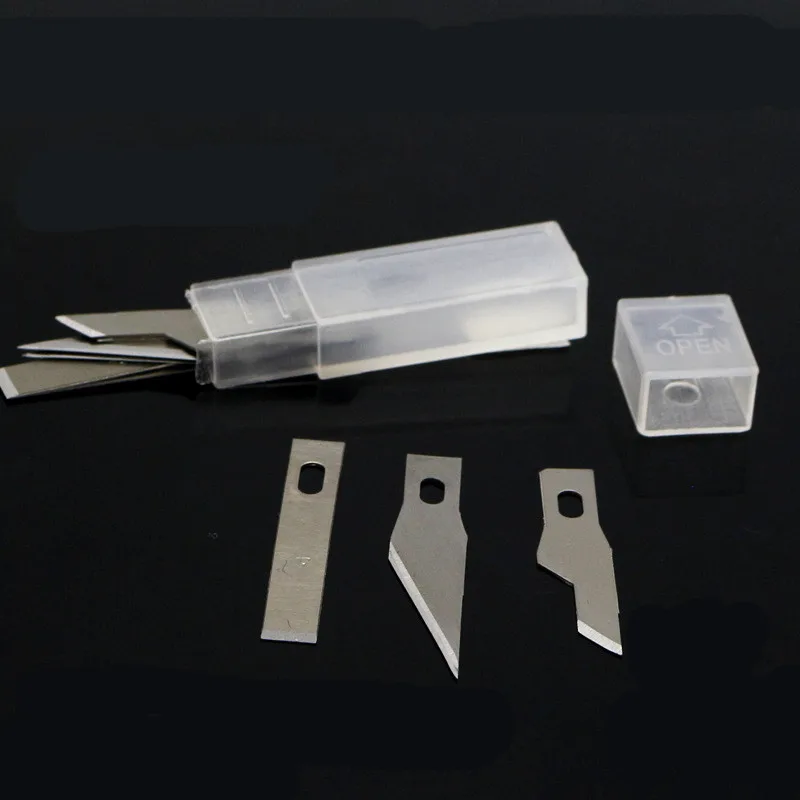 

9 сменных лезвий/коробки, модель ножа для резьбы по дереву, 4 #11 #16 #, нож для резьбы по искусству пленки, нож для резки бумаги