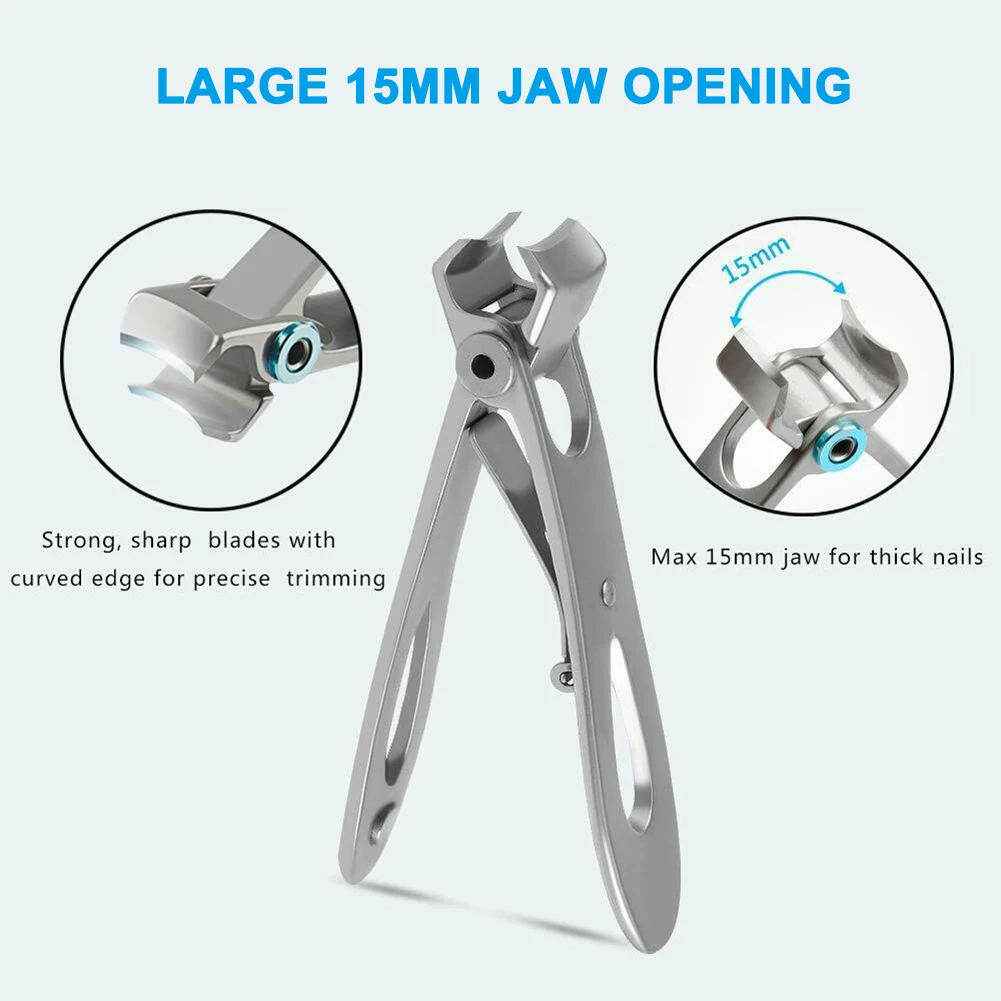 Кусачки для ногтей толстых сверхмощный Металл мужчин пожилых взрослых V9-Drop |