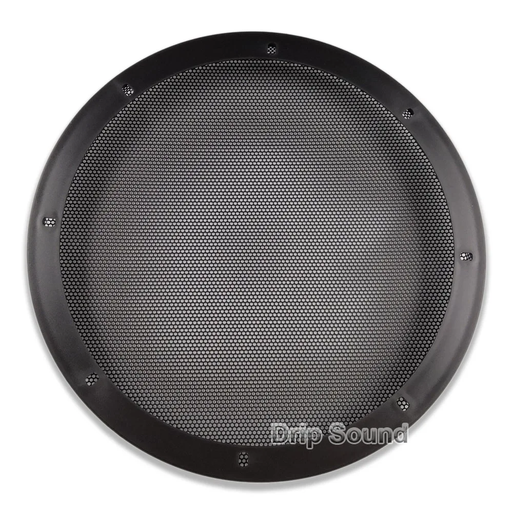 For 10&quot Inch Speaker Conversion Net Cover High-grade Car Home Audio Decorative Circle Metal Mesh Grille Protection OD272mm |