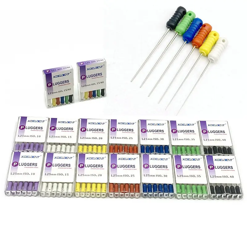 6 шт./кор. стоматологические ручные устройства из нержавеющей стали